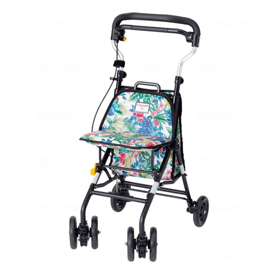 ウィズワン キュートミニW フラワー シルバーカー : SONOSAKI LIFE