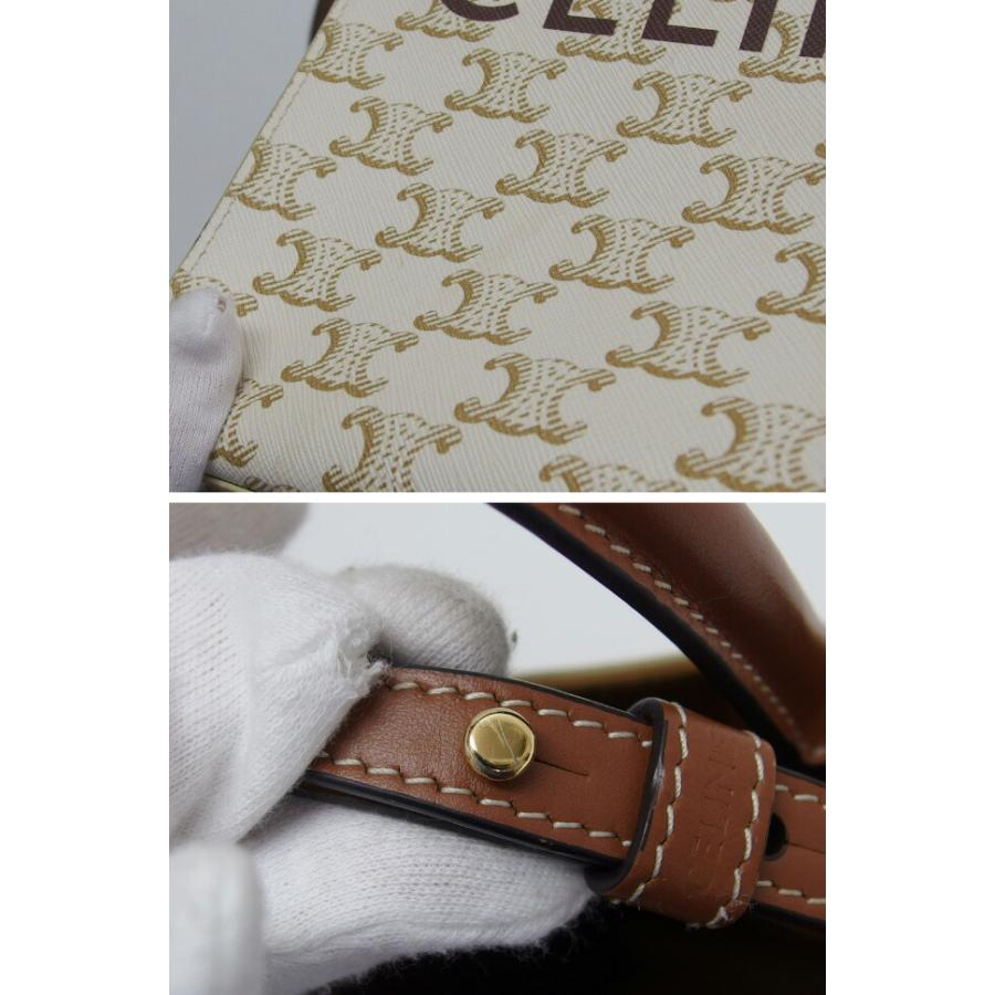 セリーヌ ミニ バーティカルカバ トリオンフ ミニショルダーバッグ