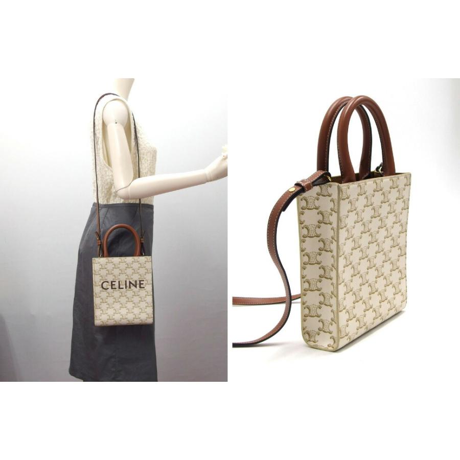 セリーヌ ミニ バーティカルカバ トリオンフ ミニショルダーバッグ