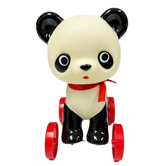 せっちゃんパンダ 車輪付き MK.WPA 児玉産業 ソフビ人形 昭和レトロ