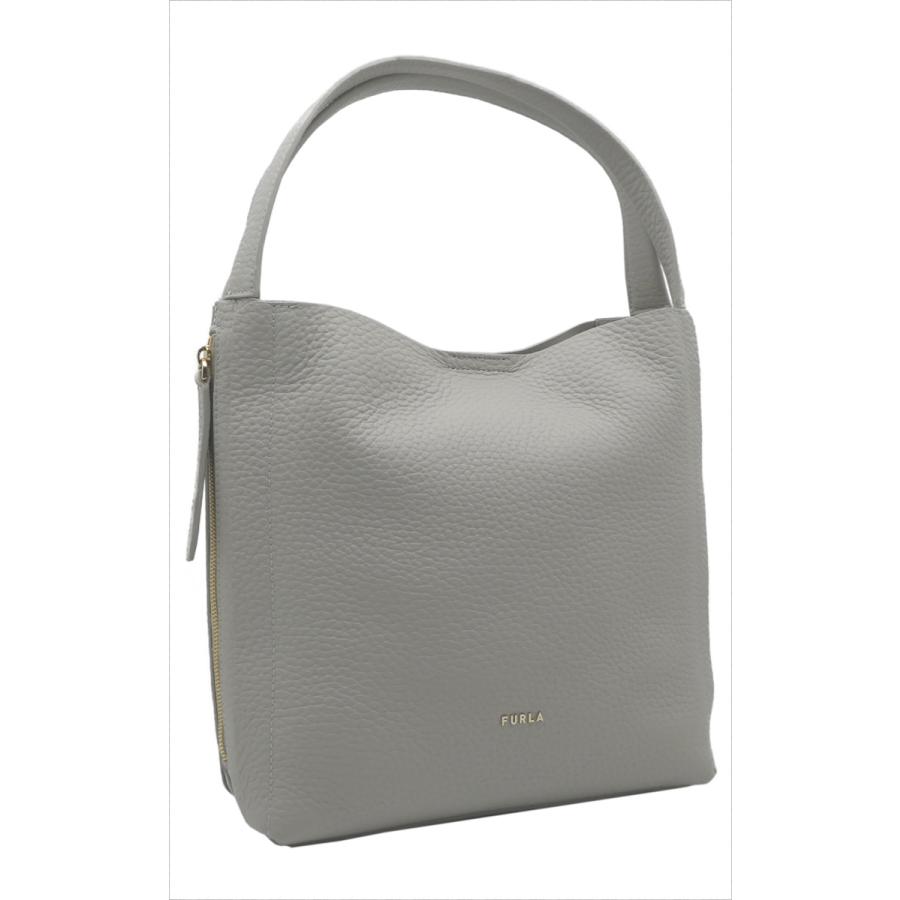 FURLA（フルラ） FURLA GRACE ホーボーバッグ M GHIACCIO i + TALCO h