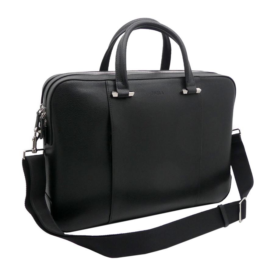 FURLA（フルラ） Furla Man Zefiro ブリーフケース L NERO ブラック