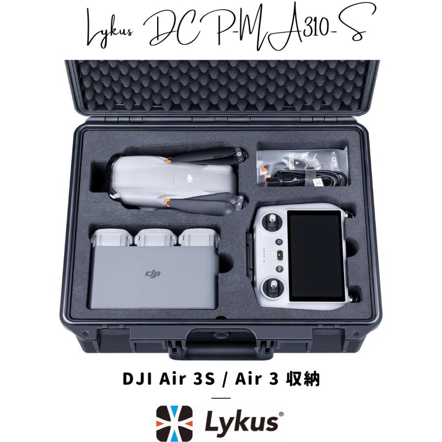 DJI 爆買 Lykus ライカス DJI Air 3S / Air 3 コンボ ハードケース