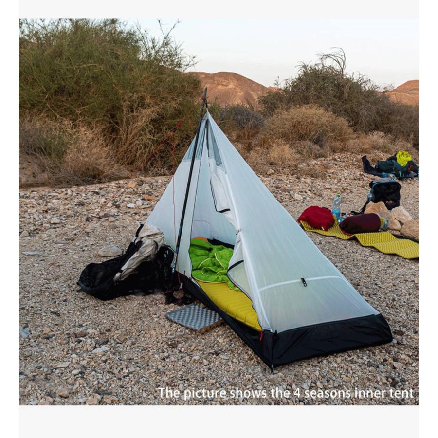 国内倉庫発送【3F UL Gear】4シーズン グランドシート付【3色