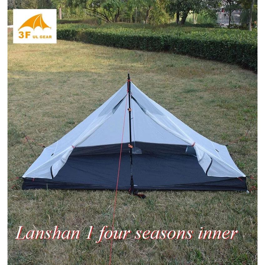 国内配送【3F UL Gear】4シーズン用 インナーテント Lanshan 1 1人用