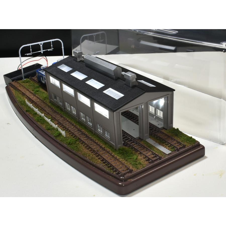 トミックス 鉄道模型 ジオラマ展示台 Nゲージ用 ケース付 TOMIX機関庫