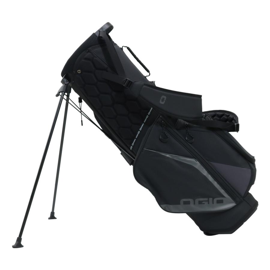 オジオ ゴルフ キャディバッグ スタンド型 4分割 9.5型 47インチ 2.0kg