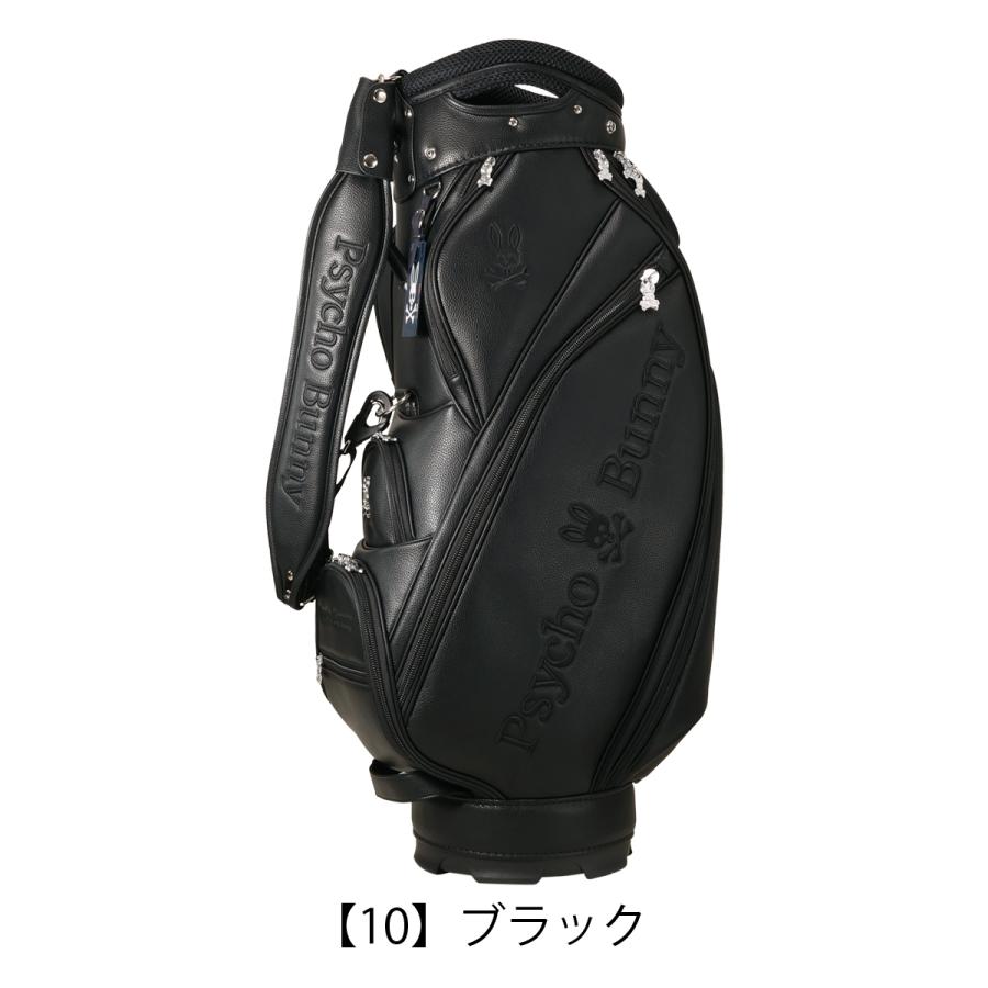 Psycho Bunny（サイコバニー） ゴルフ キャディバッグ カート型 5分割