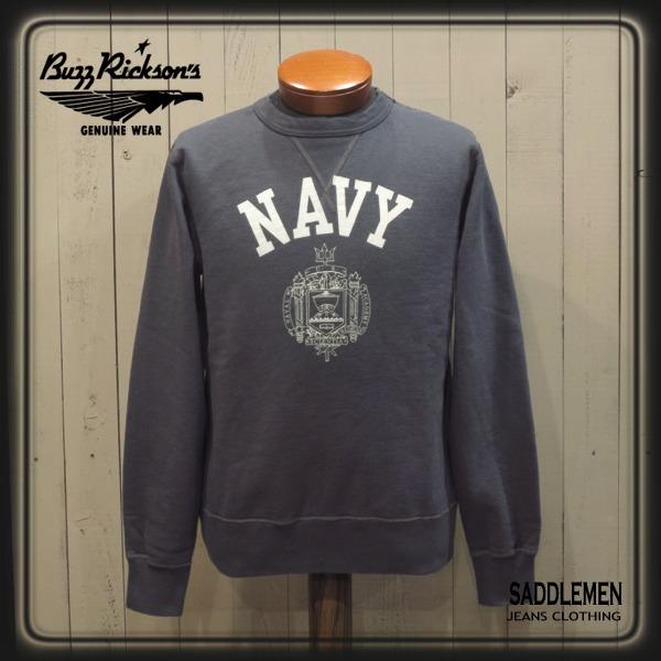 BUZZ RICKSON'S バズリクソンズ「NAVY」スウェット : SADDLEMEN - 通販