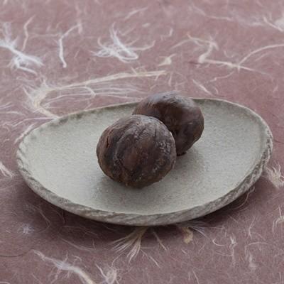 イタリア800純銀 毛栗の形をした小箱 シルバー製栗型小物入れ