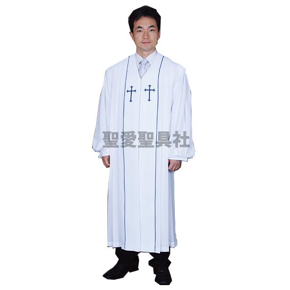 牧師ガウン G-B01-015 牧師用ガウン 教会衣装（受注生産の為お時間が