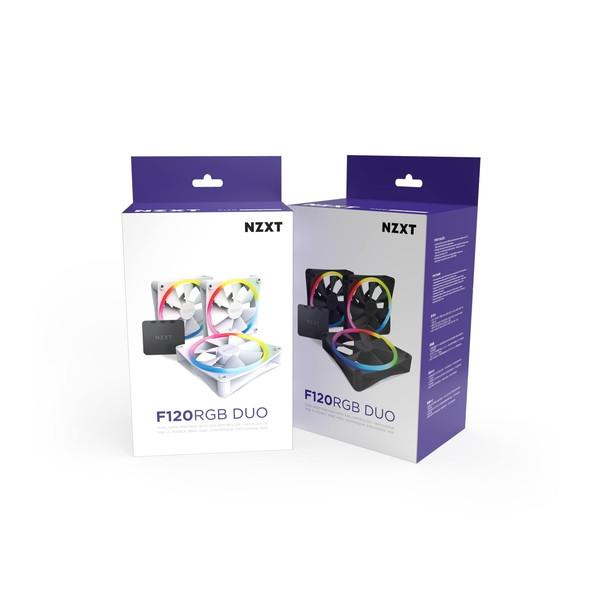 NZXT RF-D12TF-B1 NZXT F120 RGB DUO TRIPLE PACK & RGB Controller