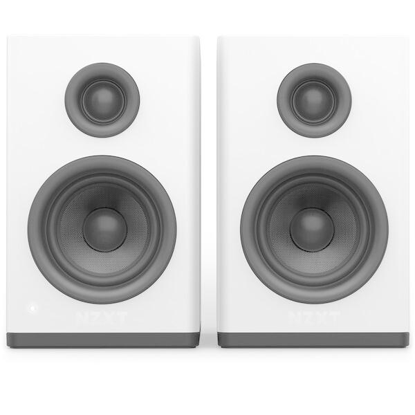 NZXT NZXT AP-SPKW2-JP ホワイト NZXT Relay Speakers White