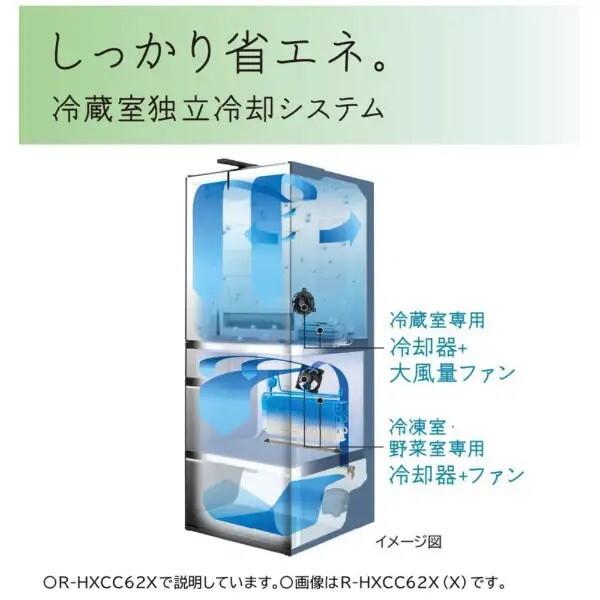 日立（HITACHI） 冷蔵庫 二人暮らし 540L 大容量 6ドア 観音開き