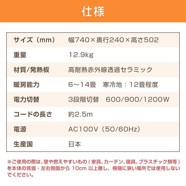 パネルヒーター 萬基商事 サンラメラ 1221-21 遠赤外線輻射式パネル