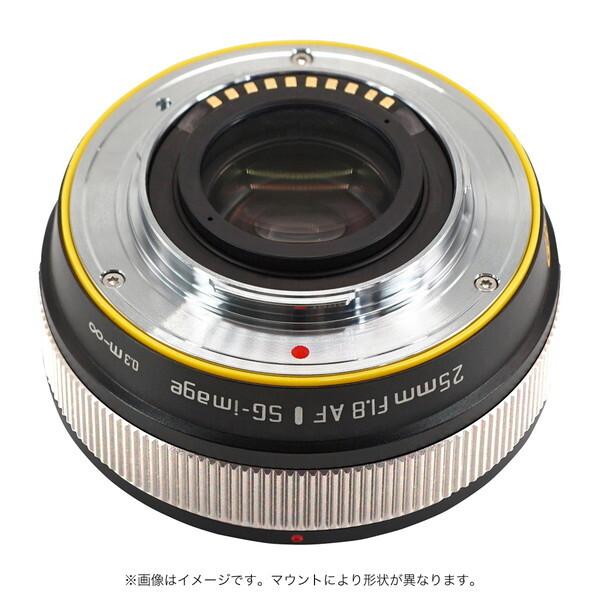 SG-image AF 25mm F1.8 富士フイルムXマウント APS-C シルバー 単焦点