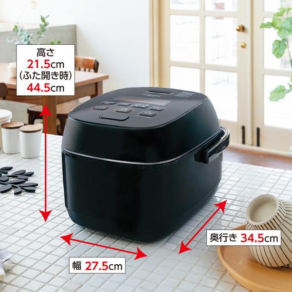 象印（ZOJIRUSHI） 炊飯器 5.5合炊き 一人暮らし用 極め炊き IH NW