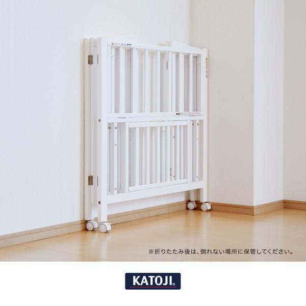 カトージ（KATOJI） ミニベビーベッド 折りたたみ F ホワイト 02328
