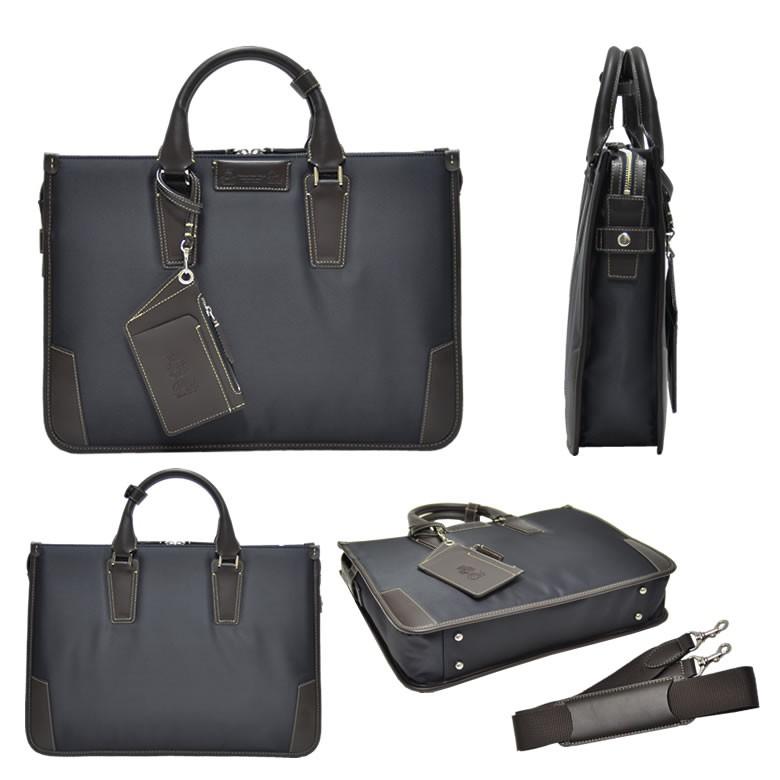 P.I.D ビジネスバッグ メンズ ブランド ビジネスカバン b4 黒 紺