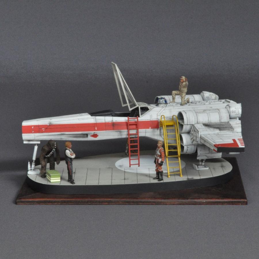 X-Wing Fighter Xウィング ：淺木紳士郎 塗装済完成品 1/48 : さかつう