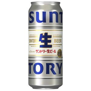 サントリー サントリー生ビール 500ml×24缶（1ケース） : 酒の