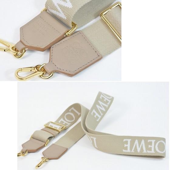 LOEWE（ロエベ） 【新品同様】ロエベ ロゴ ジャガード ストラップ