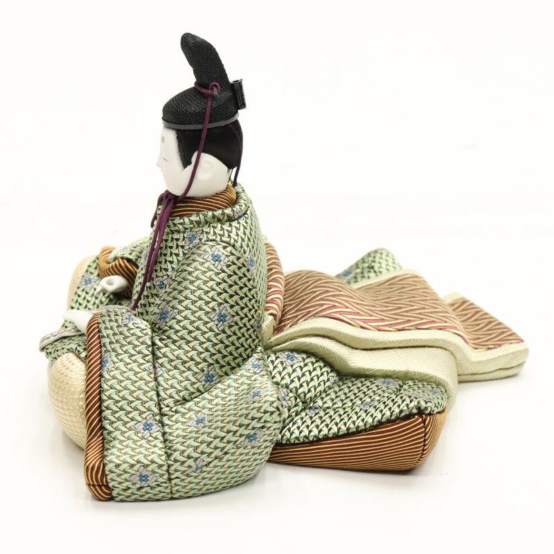 アウトレット品 雛人形 セット 木目込み人形 親王平飾り 優花雛 柿沼