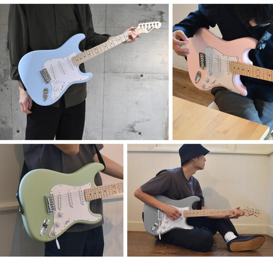 エレキギター SELDER ST-16 7点 初心者セット〔エレキギター セルダー