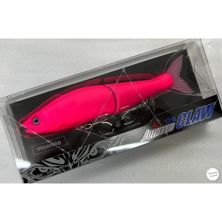 鮎邪 GAN CRAFT ジョインテッドクロー178F マットピンク(特別色