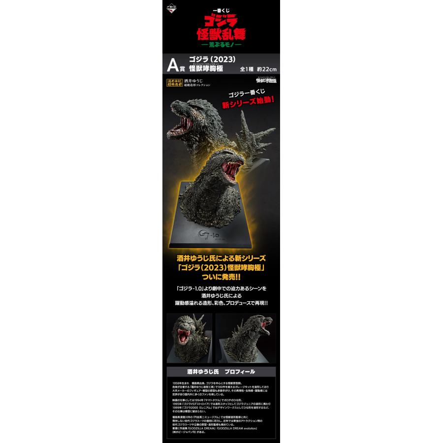 一番くじ ゴジラ 怪獣乱舞 -荒ぶるモノ- 1ロット+Wチャンス券 : サン