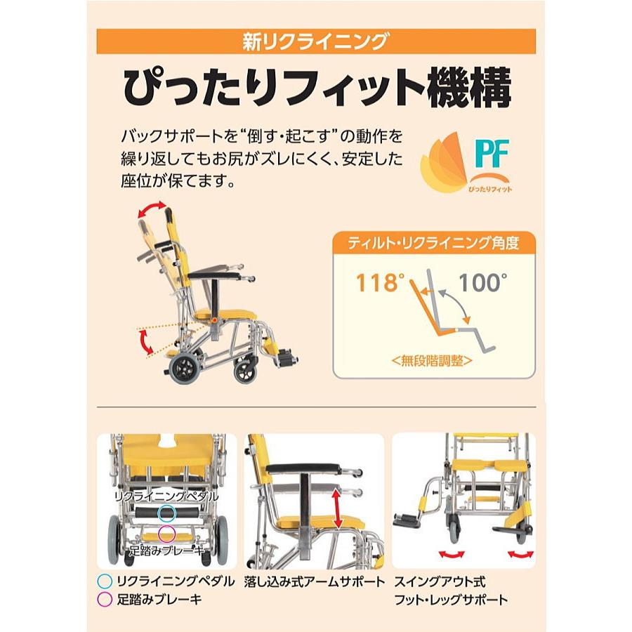 カワムラサイクル KS11-PF/ST クリありシート シャワーキャリー