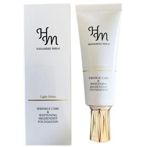 ハダメキミライ リンクルケア 美白リキッドファンデーション ライト
