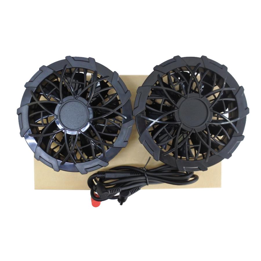 空調 ファン 2個 + 3段階 風量 調整 可能 リモコン セット 高出力 作業