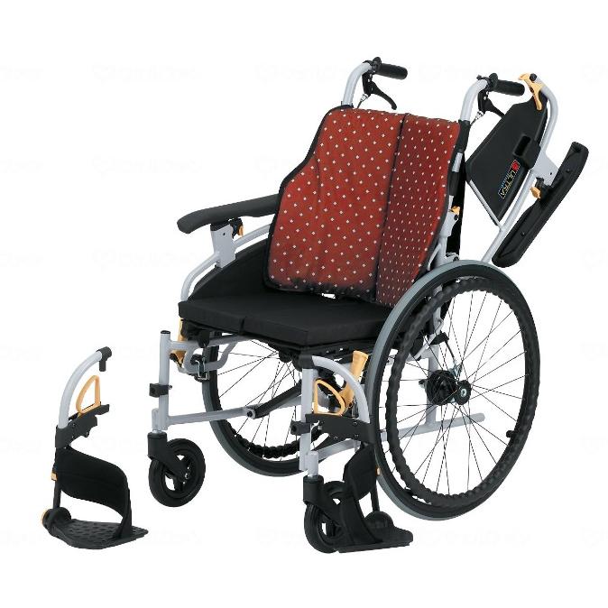 日進医療器 シン・ウルトラ 自走式 車椅子 多機能タイプ NA-SU2W