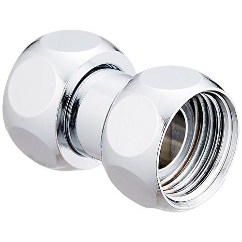 SANEI 配管部品 両ナット付アダプター ナット回転式 パッキン付き G1/2