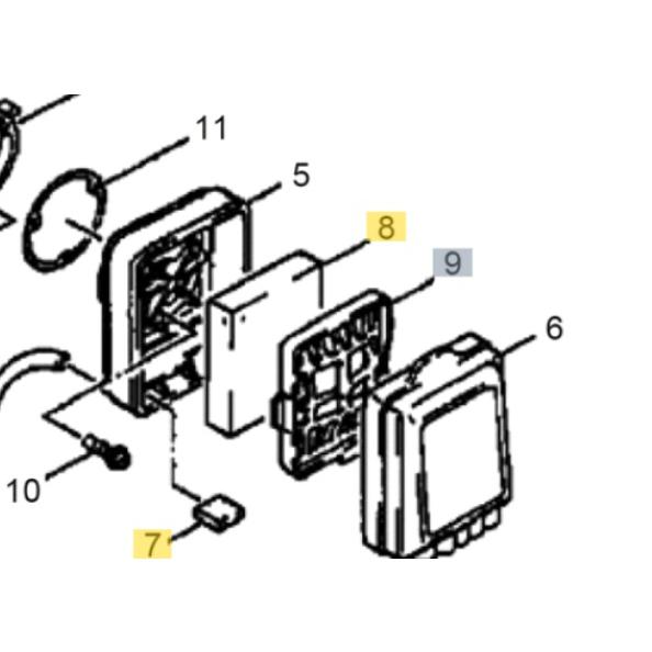 カワサキエンジンパーツ エアーフィルターエレメント : サンセイイー
