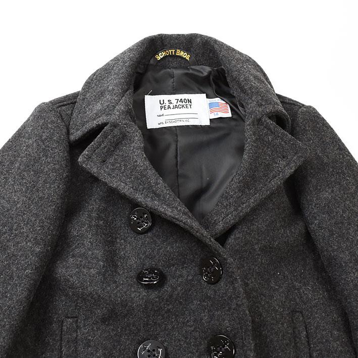 Schott N.Y.C（ショット） Schott レディース ピーコート 742SB BOYS