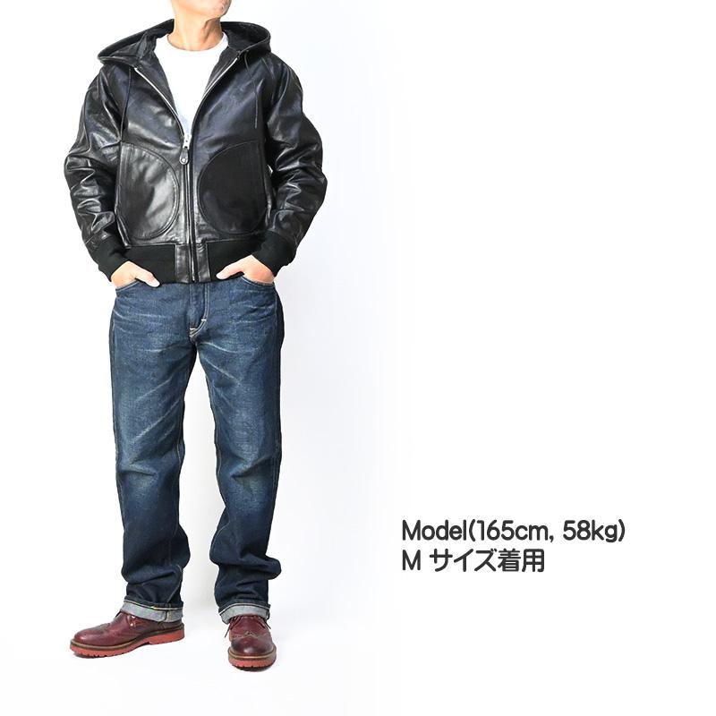 Schott N.Y.C（ショット） Schott LEATHER HOOED JACKET レザー