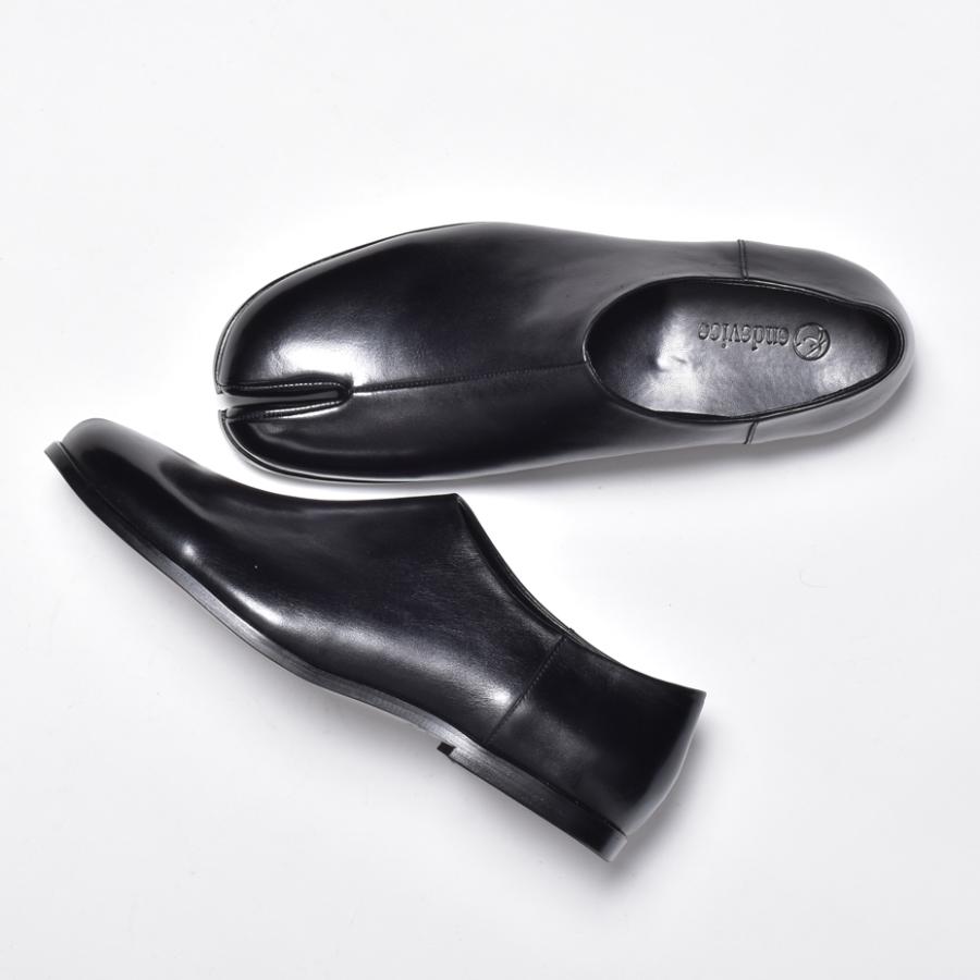 endevice（エンデヴァイス） 足袋スリッポン ローファー 本革 メンズ