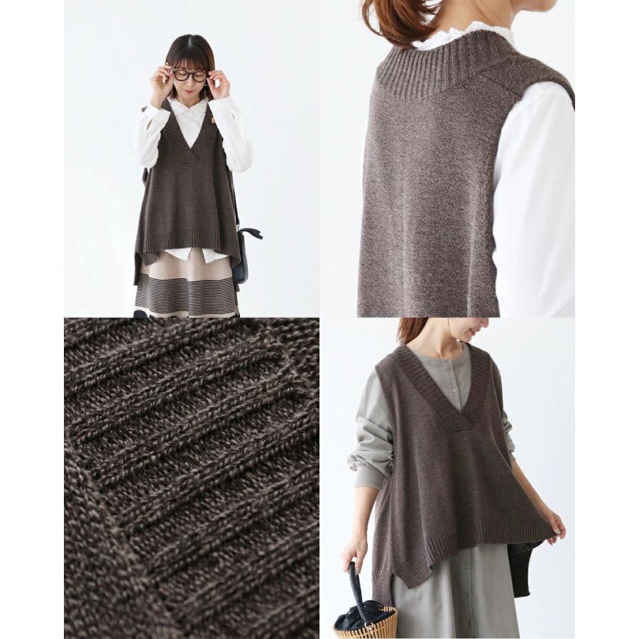 sanpo kuschel（サンポクシェル） ベスト カジュアル シンプル