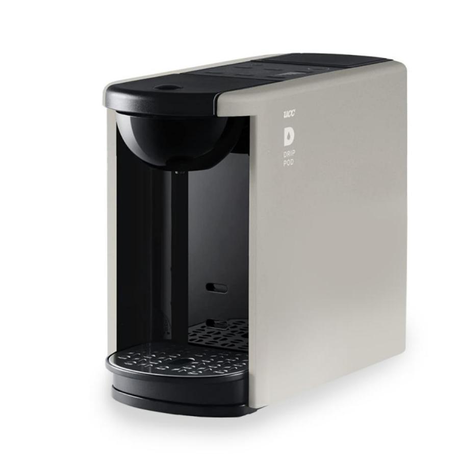 UCC ドリップポッド カプセル式コーヒーマシン ECDP03 クールグレー(H