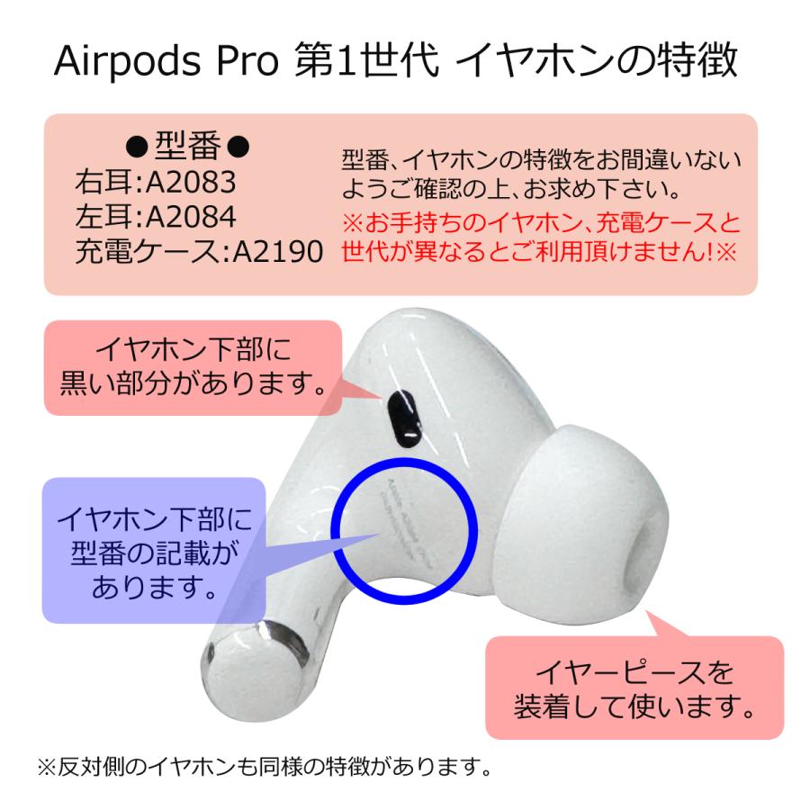 Apple 第1世代 左耳のみ Apple AirPods Pro 片耳 純正 MLWK3J/A 2021年