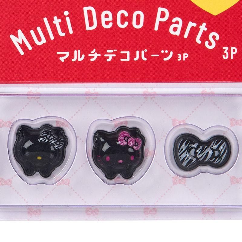 sanrio（サンリオ） ハローキティ マルチデコパーツ3個セット（ゼブラ