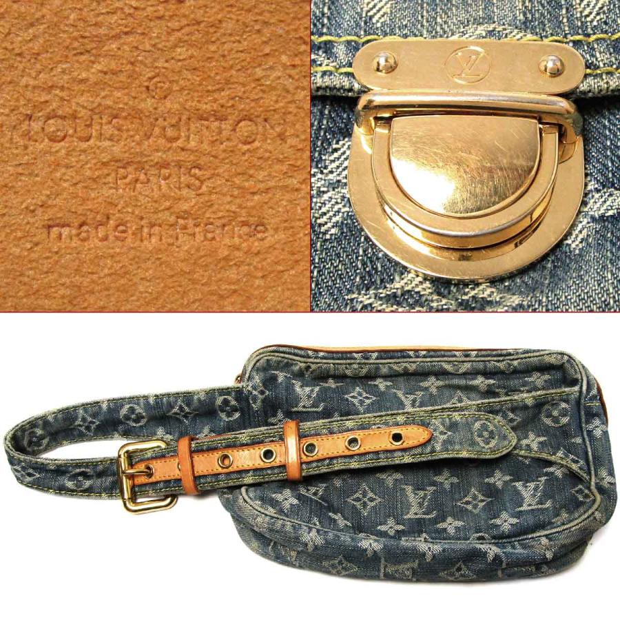 ルイ ヴィトン ウエストポーチ M95347 モノグラムデニム バム・バッグ