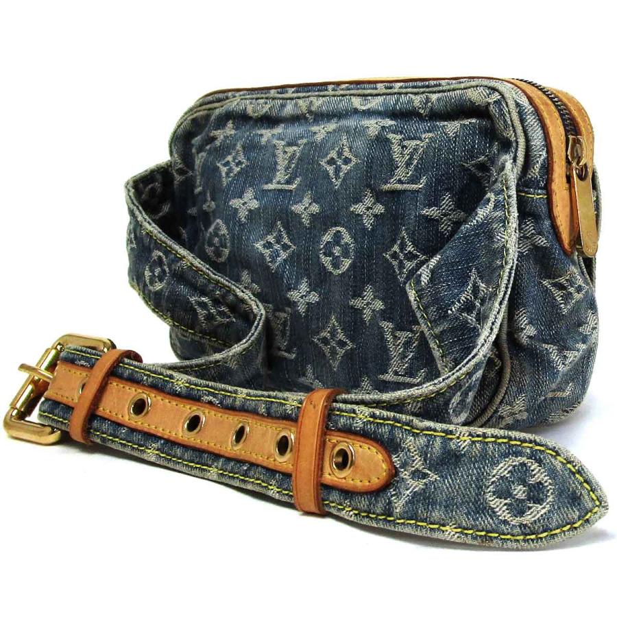ポコ Louis Vuitton モノグラム ボディバッグ ウエストポーチ LOUIS