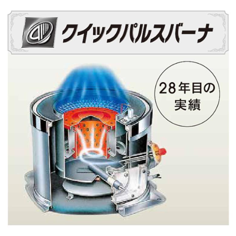 CORONA（コロナ） FF式輻射ストーブ FF-VT5524P (W) ミニパル （V