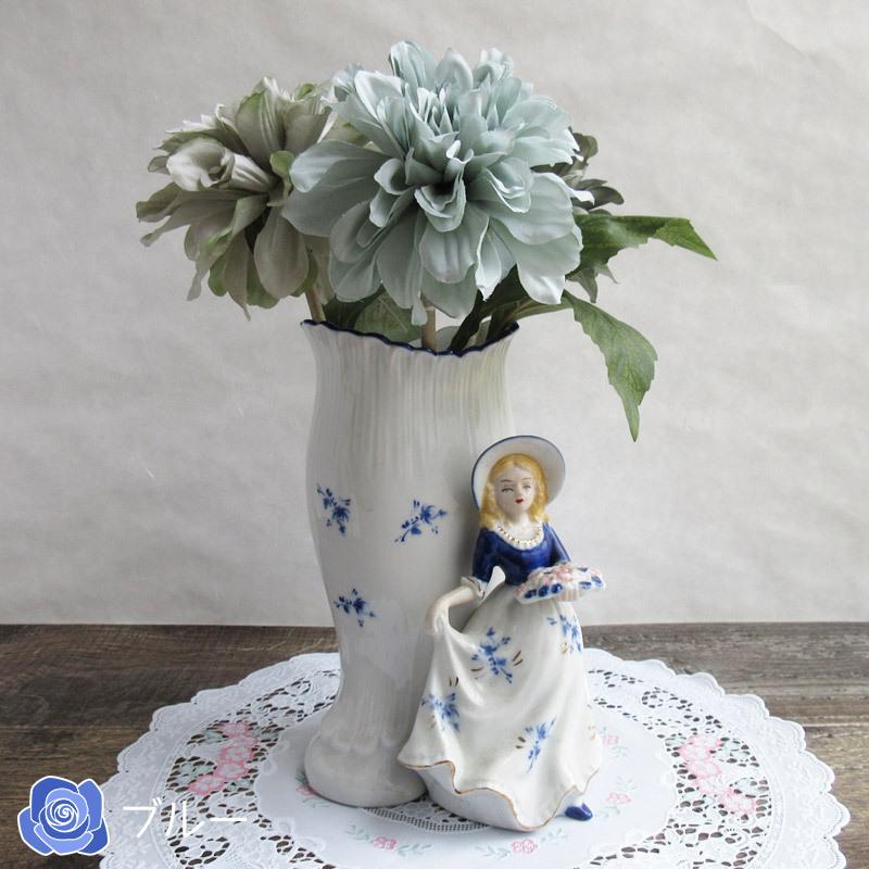 花瓶 600cc ノベルティ 西洋陶器 昭和レトロ 陶器の人形 フィギュア