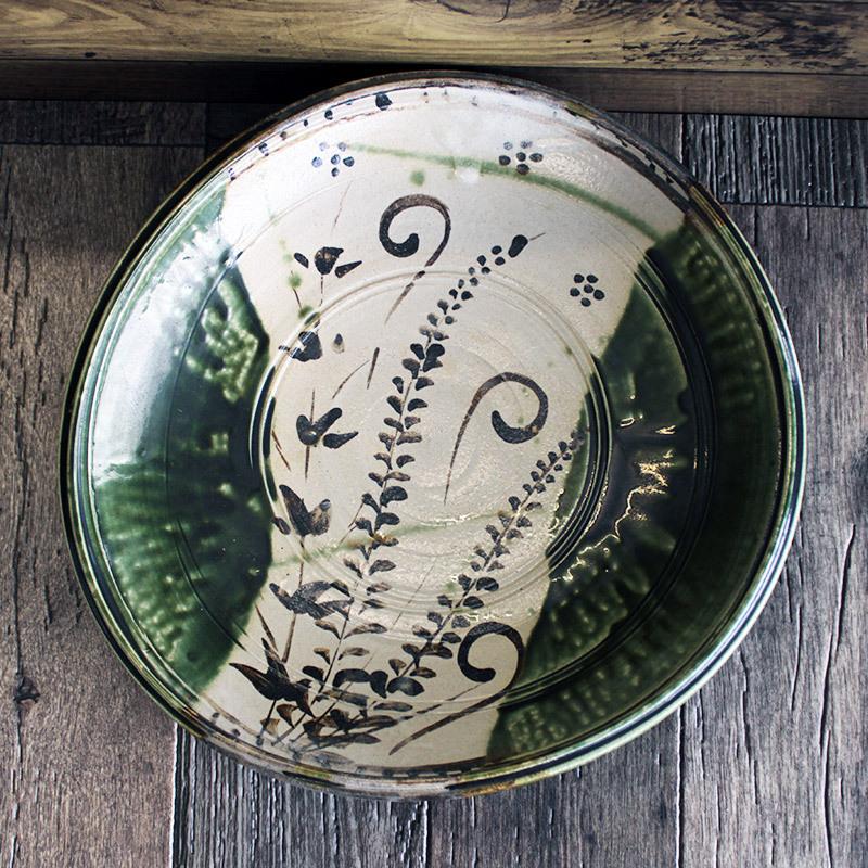 大鉢 和食器 織部焼 おりべ 美濃地方 大皿 東農地方 陶器 美濃焼