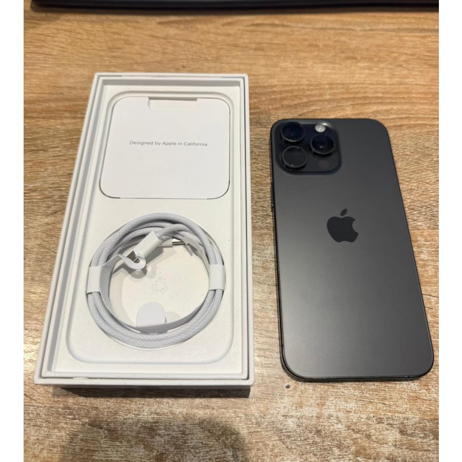 iPhone 15 Pro Max 【中古美品】iPhone15ProMax 256GB ブラック