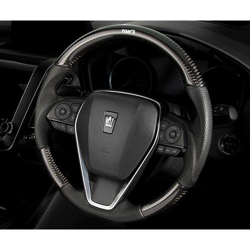 TOM'S（トムス） ステアリング カムリ リアルカーボン&パンチング